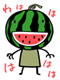 Smiling Watermelon 