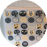 Vinyl Bag Panda Dot