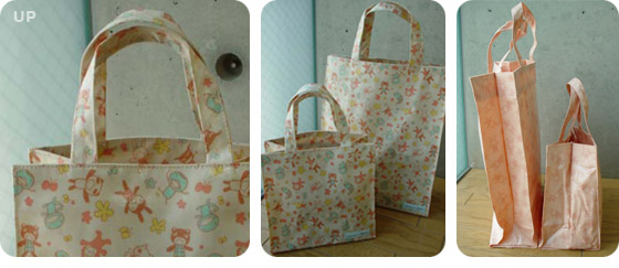 plastic coated tote bags